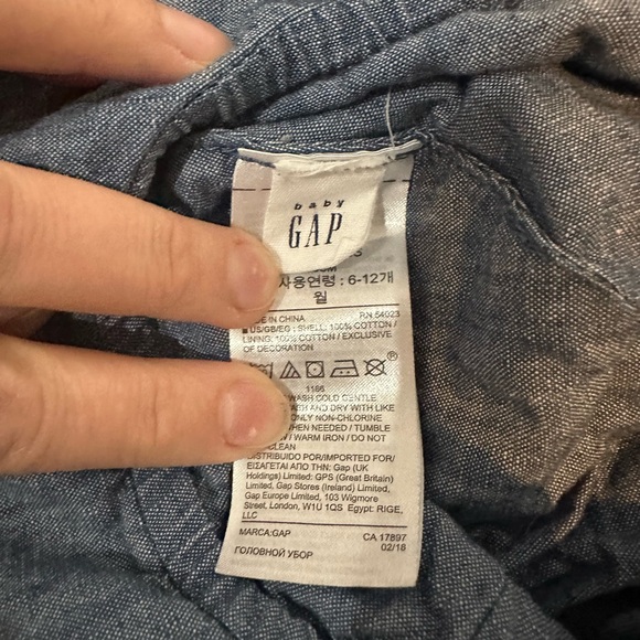 Bundle of 3 baby girl summer beach hats - Picture 6 of 8